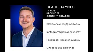 Blake Haynes TV Hosting Reel