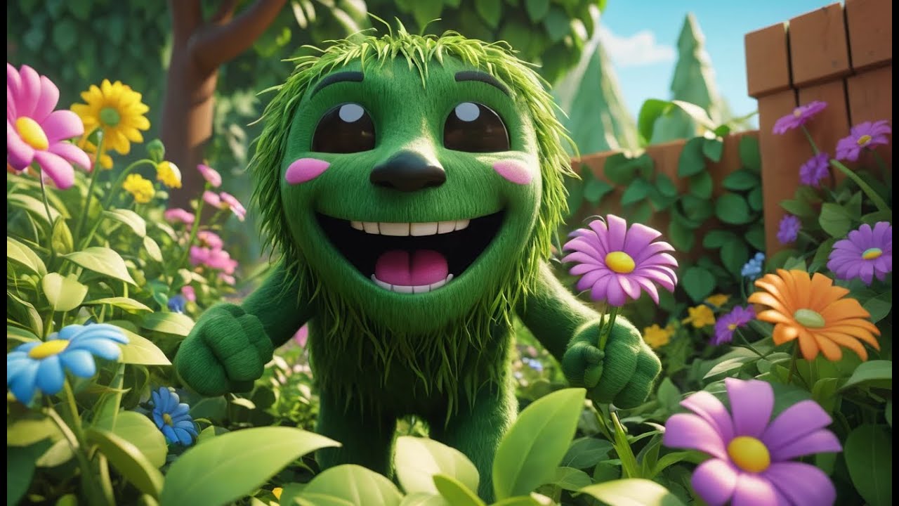 Minecraft Little Creeper Hid in the Flower Garden | Kids Songs & Nursery Rhymes