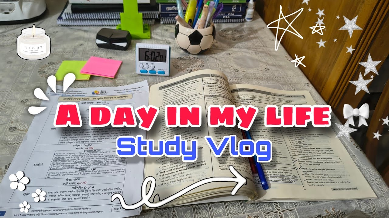 A Day in My Life 🏕️| Productive Study Vlog 📚 #aspirants #studyvlog ...