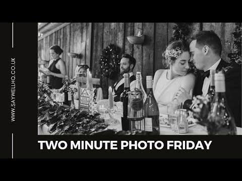 Two Minute Wedding Photo Friday | The Speeches | Documentary Wedding Photographer