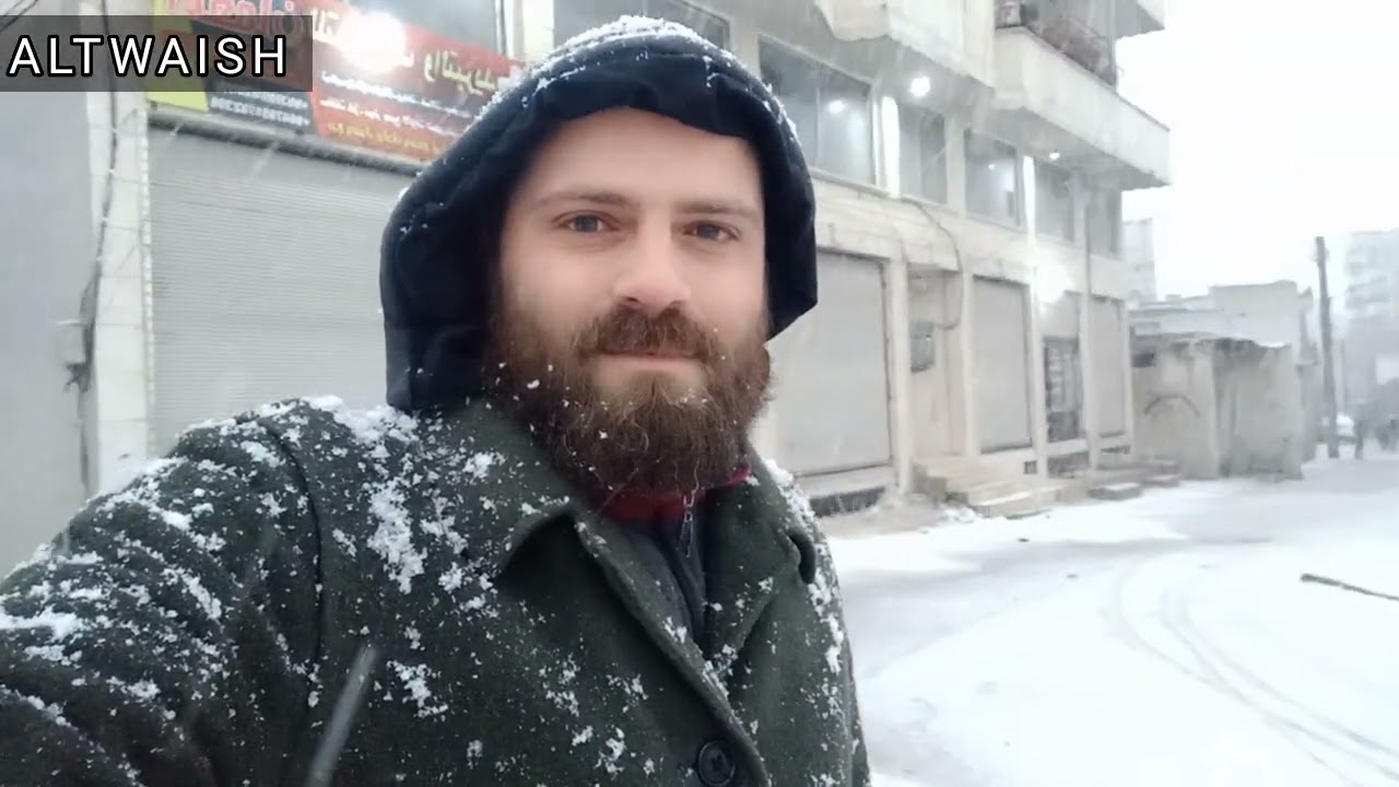 #ثلج #سورية #إدلب