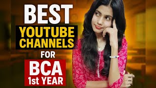 BEST YOUTUBE CHANNEL FOR BCA 1ST YEAR ✍🏻🤔|| I STUDIED FROM THERE 👉🏻👍🏻| MY EXPERIENCE