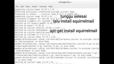 Mail Server dengan DNS menggunakan Debian 8 (Quiz 2) AMJ PENS