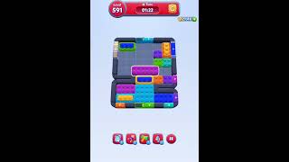 Color Block Jam Level 591 solution 2 ways