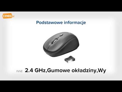 Trust Yvi Wireless Mini Mouse (18519) myszka - Ceneo.pl