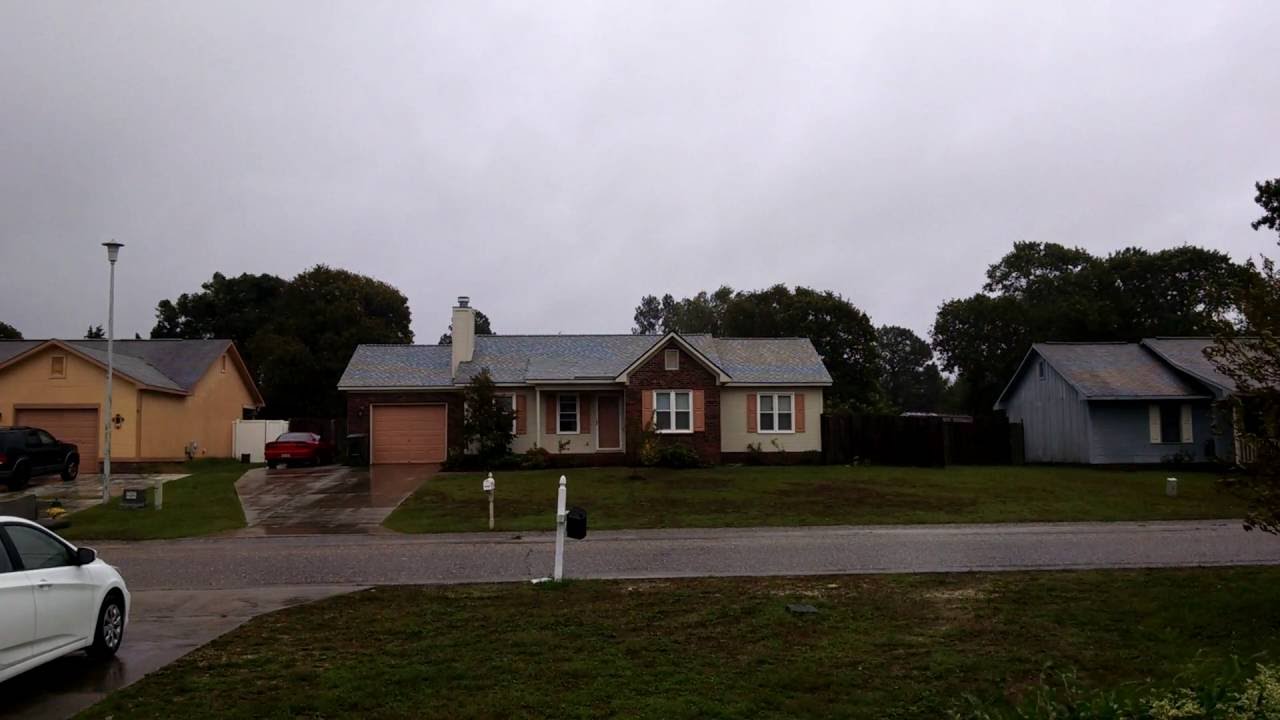 Hurricane Matthew in Fayetteville, NC Part 3 YouTube