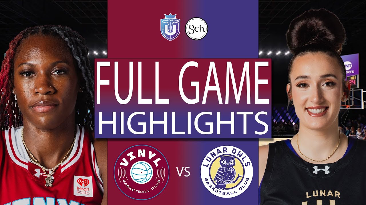 Vinyl vs Lunar Owls - Full Game Highlights | January 19, 2026 | Unrivaled