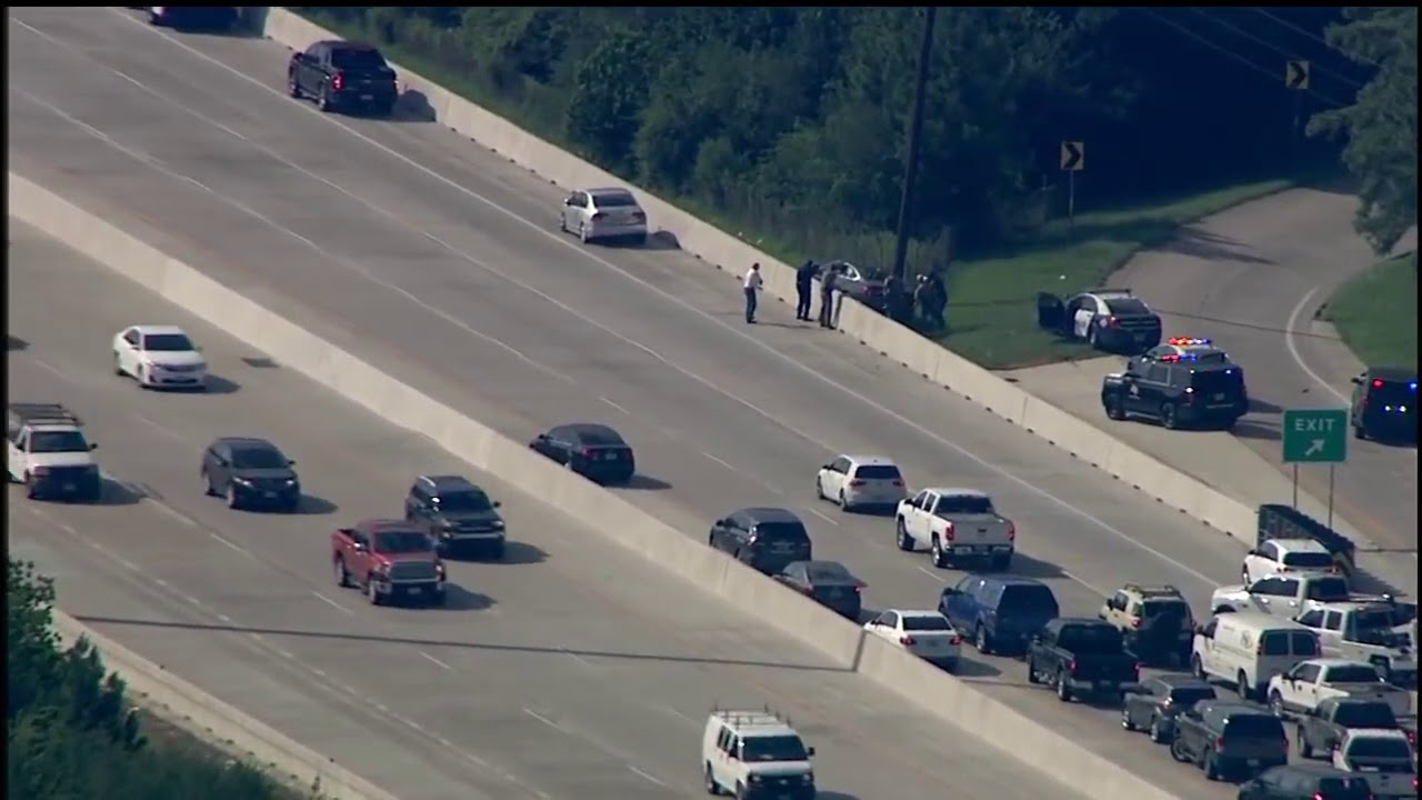 Woman in Chevy Impala vs Police High Speed Chase Ends in Crash - YouTube