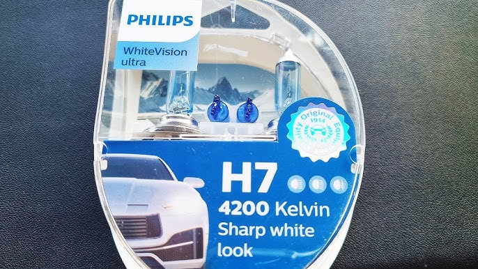 Philips WhiteVision ultra H7/W5W 2 stk. • Prices »