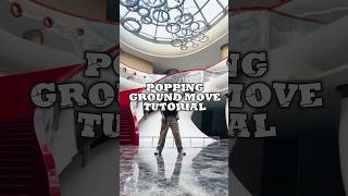 BOOGIE TIE POPPING GROUND MOVE TUTORIAL Let’s do it🔥🔥 #popping #dance #tutorial #groundmove