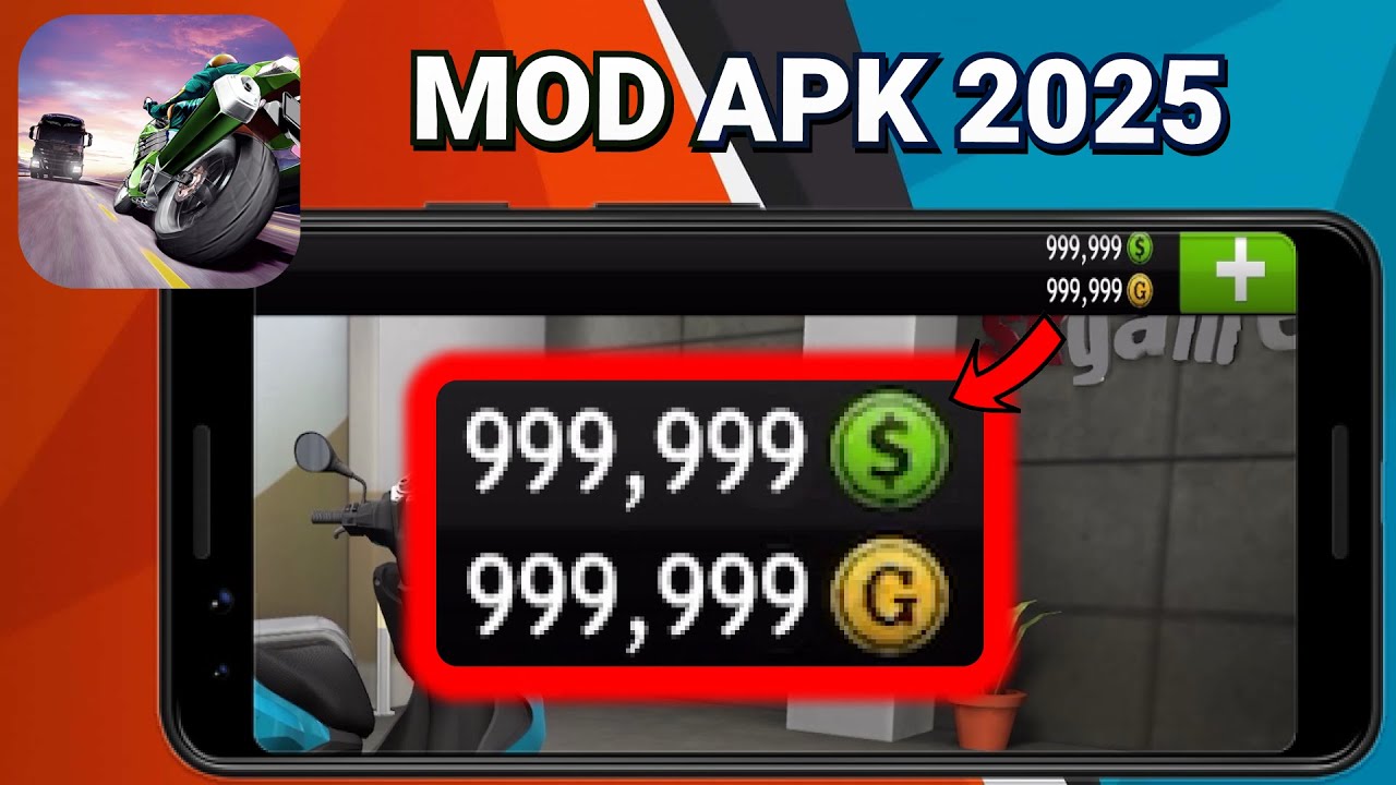 Traffic Rider MOD APK 2026 Unlimited Money & Free Shopping