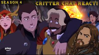 CRITTER Reacts to Season 4 Legend Of Vox Machina Trailer