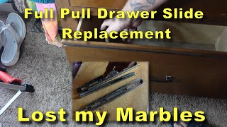 Full Pull Drawer Slide Replacement for our dresser in our Heartland 5th Wheel Trailer by Diy RV and Home 211 views 1 year ago 10 minutes, 59 seconds