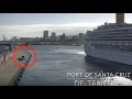 Caught on Camera - Passengers stranded at Tenerife 09/10/2016 - Costa Magica