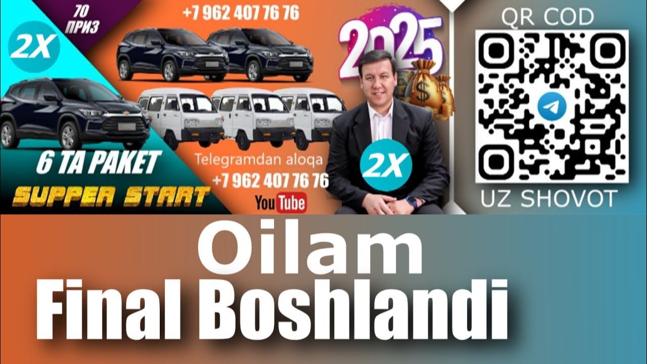 ФИНАЛ БОШЛАНДИ ОИЛАМ ДЕБ НОМЛАНГАН