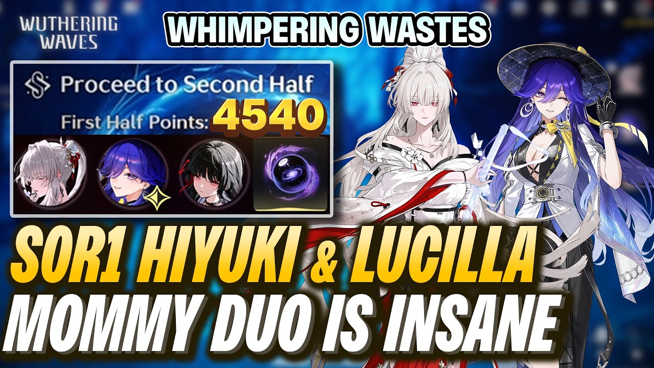 S0R1 Hiyuki & Lucilla | Full Whiwa Rewards with The Mommy Duo | Wuthering Waves