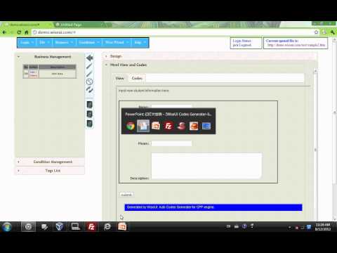 Create Links for Page Transfer and Data Switch only From Html File within 1 Minute
