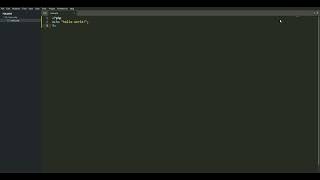 Test video for run create and run php file in sublime