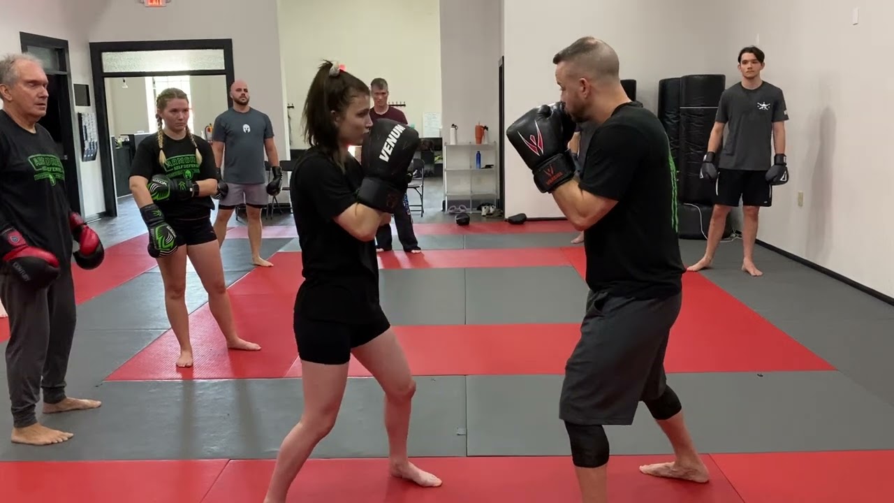 Armored Self Defense MMA-Fit Offense Defense Cover and Block Instruction Winston Salem NC