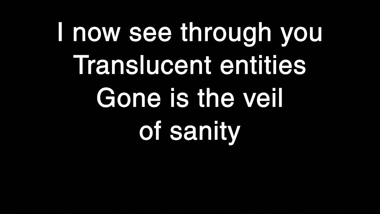 Meshuggah Kaleidoscope Lyrics [HQ] YouTube