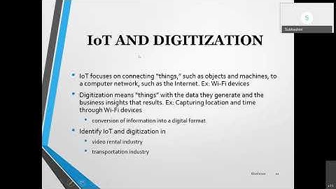 IEEE Bangalore Section Gurukul Series 15CS81 - IoT and Applications,  Prof. Subhashini R, CBIT