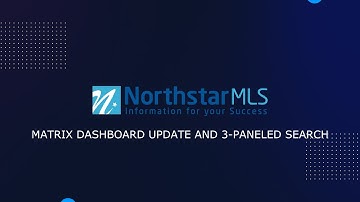 MATRIX 12 Dashboard Update and 3-Paneled Search