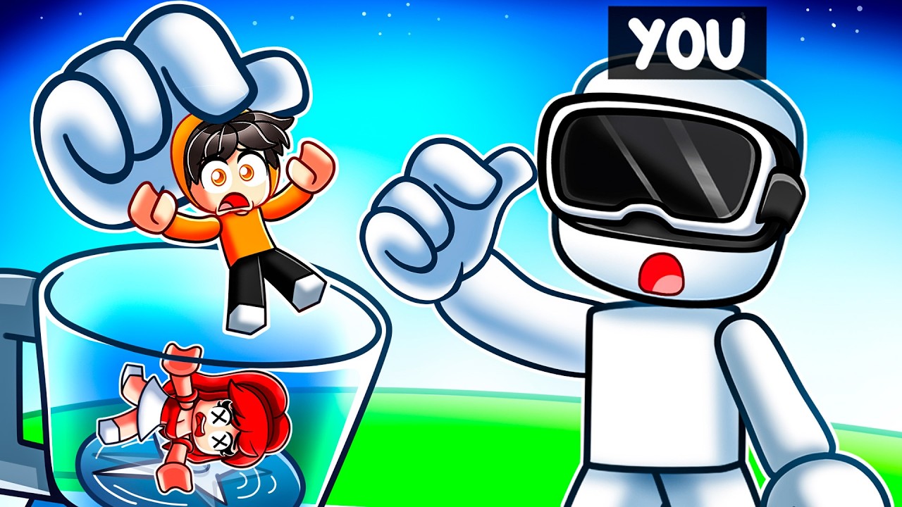 YOU Control US in Roblox Realistic VR HANDS!