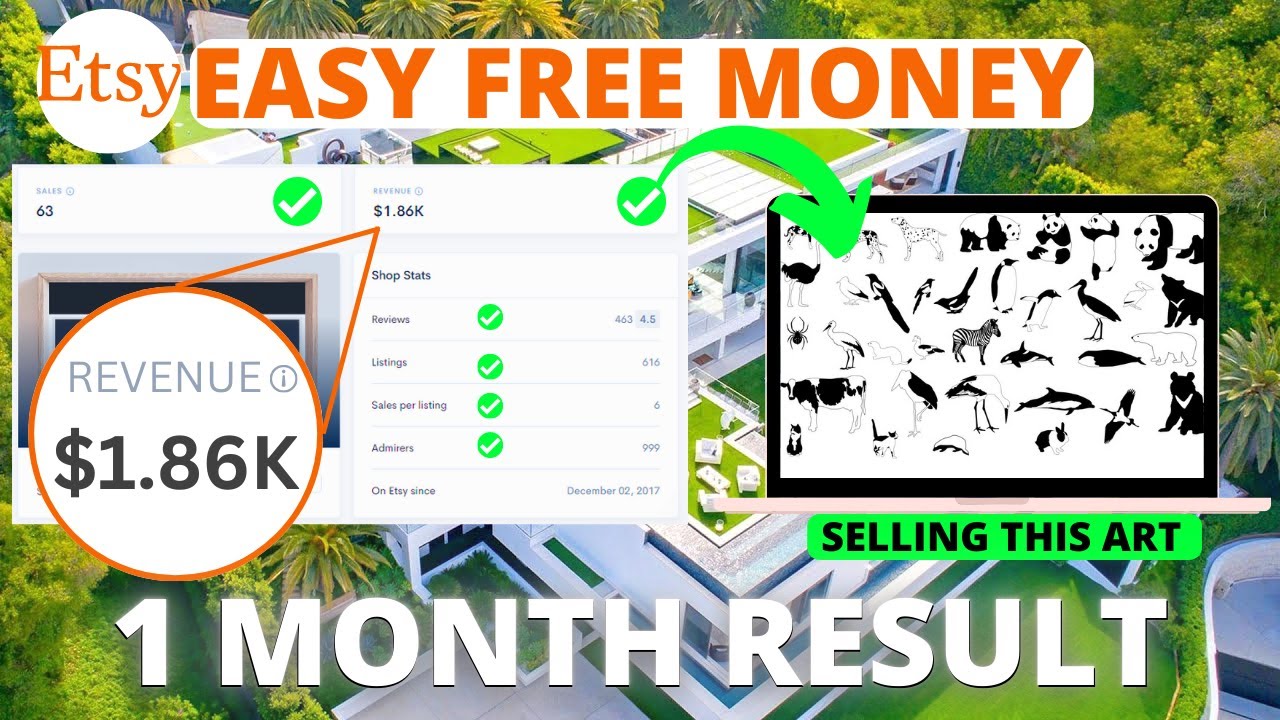 I Tried Selling AI Art For 30 Days (Result $1,860) 🔥 Lekin Kaise ? AI ...