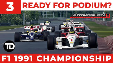 F1 1991 Custom Championship With Custom AI In Automobilista 2 | Round 3/5 Spa