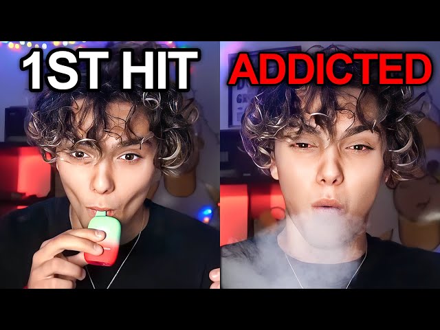 He Forced Himself To Get Addicted To Vape - YouTube