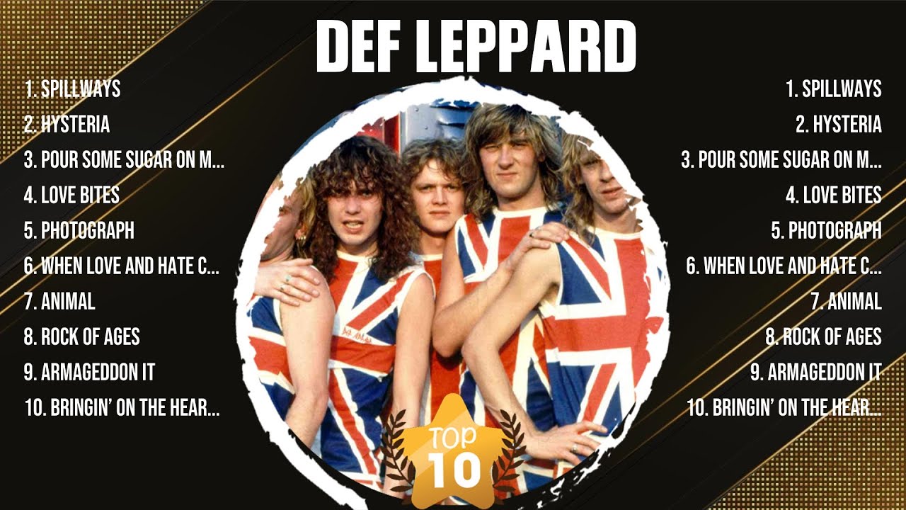 Def Leppard Greatest Hits Full Album ️ Full Album ️ Top 10 Hits of All ...