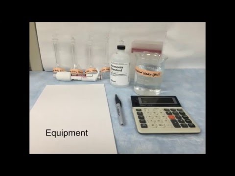 Standards Preparation:  How to prepare Orion calibration standards by serial dilution