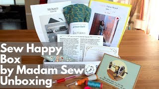 Madam Sew Subscription Box Unboxing Review