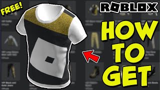 [FREE ITEM] HOW TO GET VIP COLOR BLOCK T-SHIRT IN ROBLOX - QR Code Included! screenshot 5