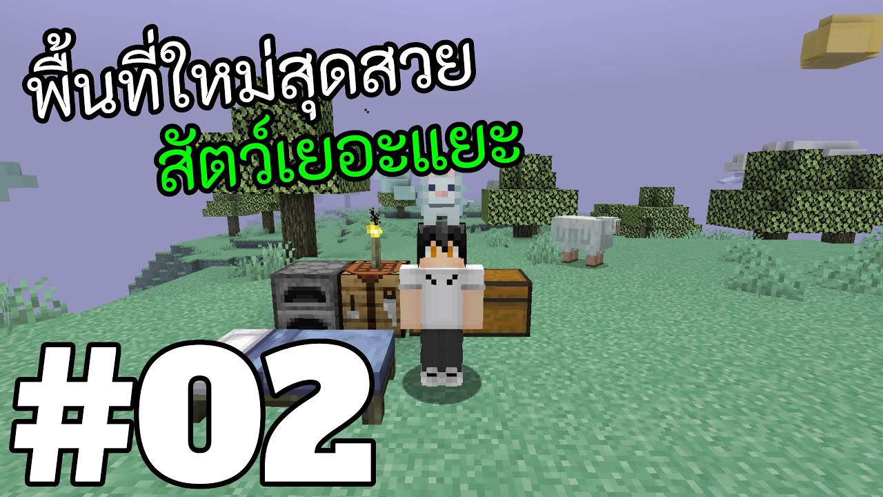 Minecraft The Aether | #2 เกาะใหม่ที่ใหญ่กว่าเดิม - YouTube