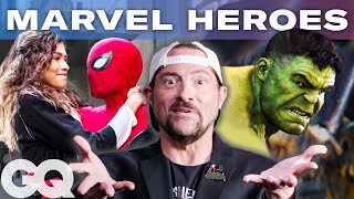 Kevin Smith Critiques Marvel Superheroes Spider-Man Hulk X-Men Gq
