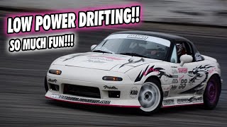 DRIVING 4 HOURS TO DRIFT MY MIATA!! // Stock 1.8 Miata // Kilkare Halloween Bash