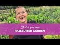 How to make a raised bed garden from pallets and pallet collars.