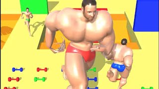 MUSCLE RACE 3D ​​GAMEPLAY - ALL LEVELS - android gameplay SD,by games hole screenshot 4