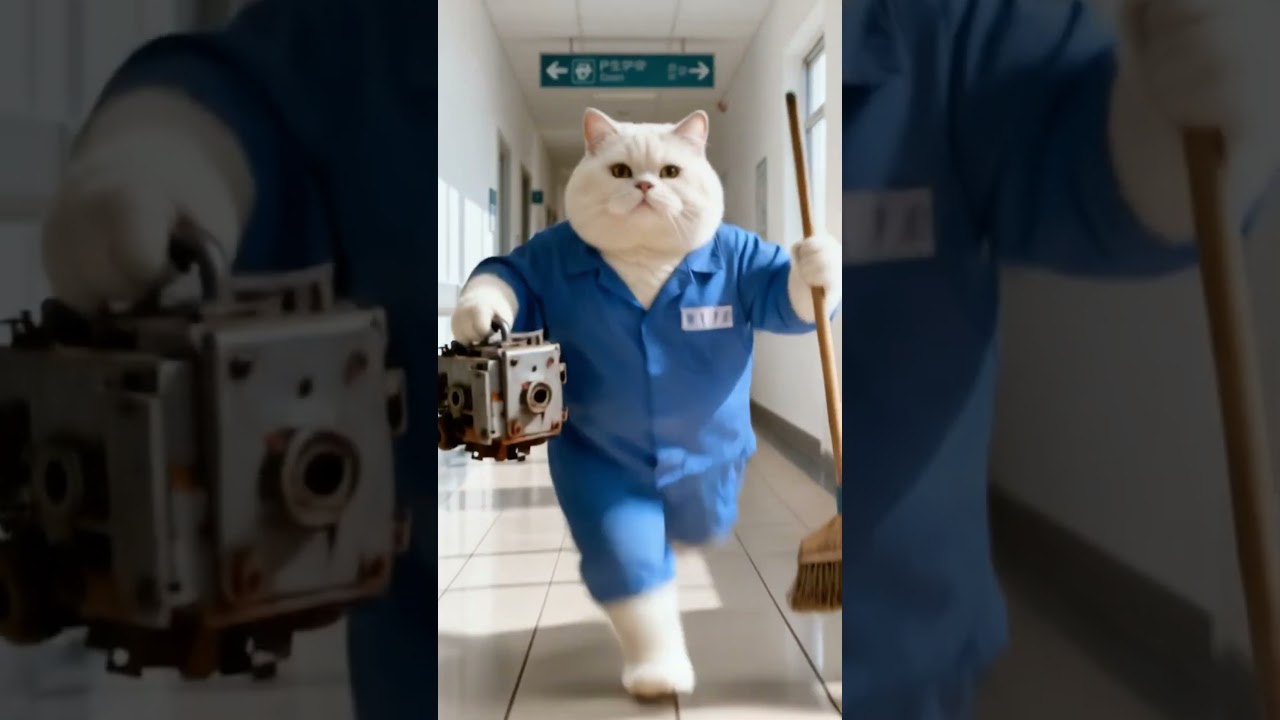 Pikachu & Fat Cat | Pikachu’s Fan Win & Fat Cat’s Sweeper Disaster! 🧹⚡