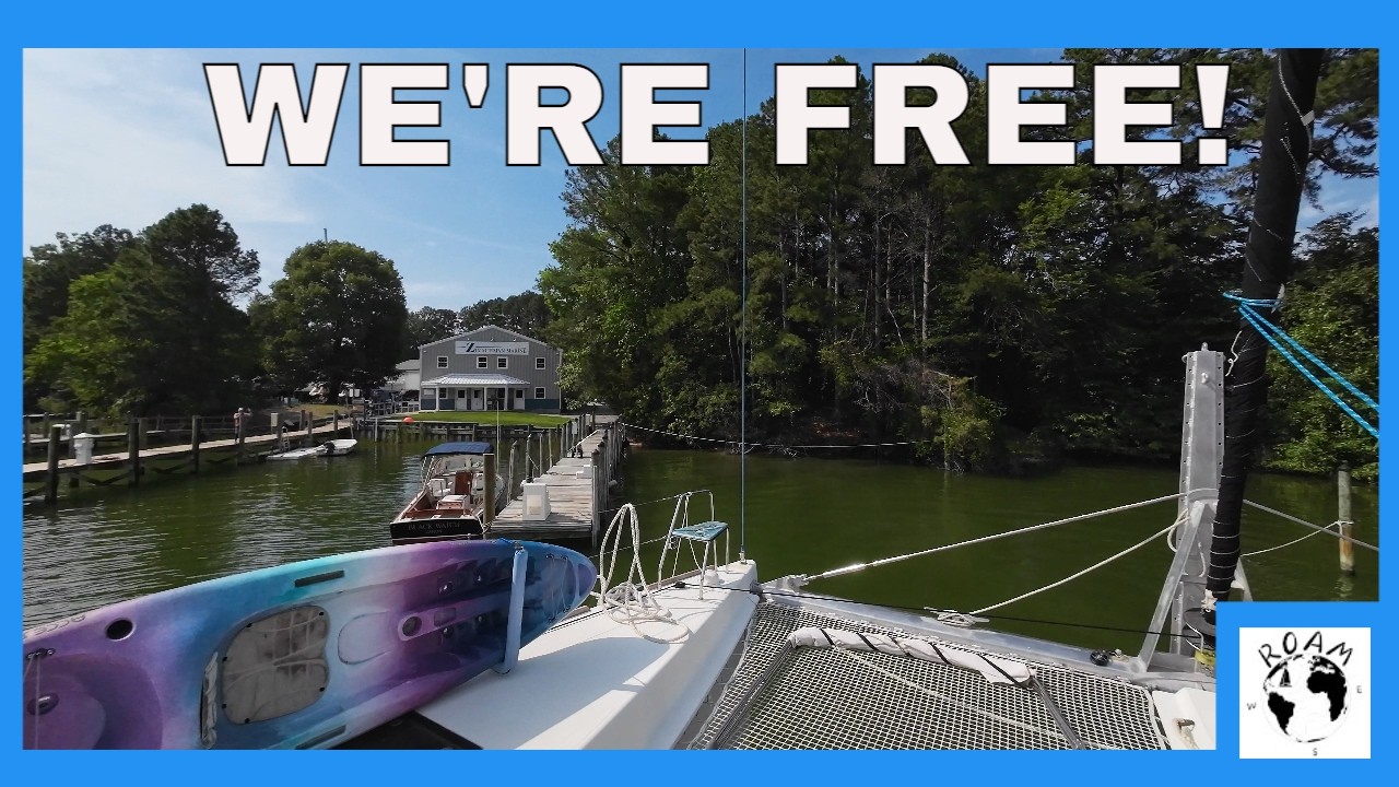 ⁣We Finally Left the Boatyard… Here's What 2 Years Taught Us. Ep. 73