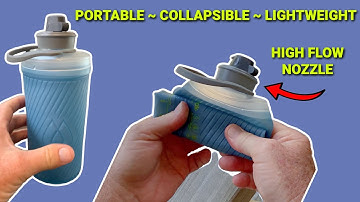 Hydrapak Flux Collapsible Water Bottle - The Perfect Bottle for Hydration on the Go