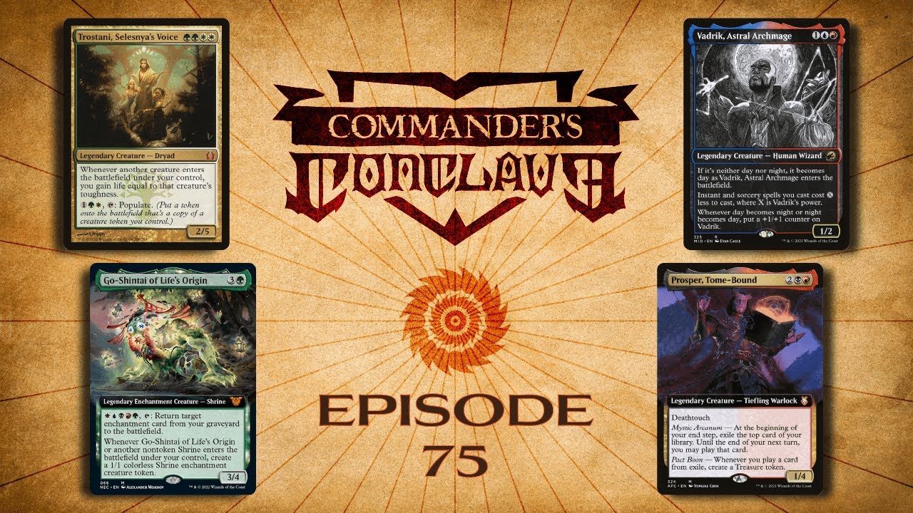 MTG EDH Gameplay | Prosper v Vadrik v Trostani v Go Shintai | EP75 thumbnail