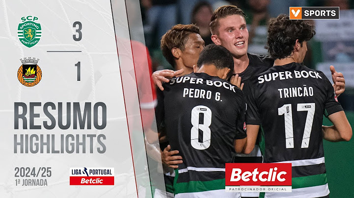Resumo: Sporting 3-1 Rio Ave (Liga 24/25 #1)