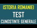 TEST Istoria Romaniei #formuleonline