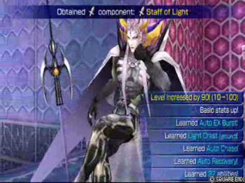 DFF - Emperor vs. Exdeath - Experience Experiment