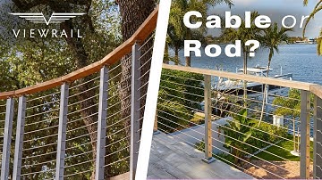 Rod Railing vs Cable Railing: Which is Better?