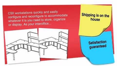 CSII Modular Workstations: Typical #11 - ofconcepts.com