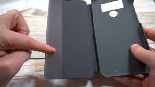 Worden Pakistan bezig Official Huawei Mate 10 Pro Smart View Flip Case Unboxing and Review -  YouTube