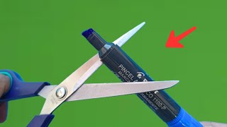 How to sharpen scissors like a razor without paying! Do it at home by Inova ou inventa 386 views 4 hours ago 6 minutes, 45 seconds